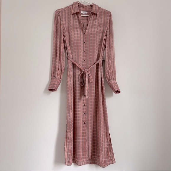 (NWT) EQUIPMENT Rosalee Dress Flamont Rose Multi - Picture 5 of 16